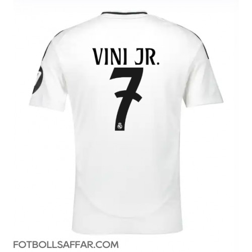 Real Madrid Vinicius Junior #7 Hemmatröja 2024-25 Kortärmad